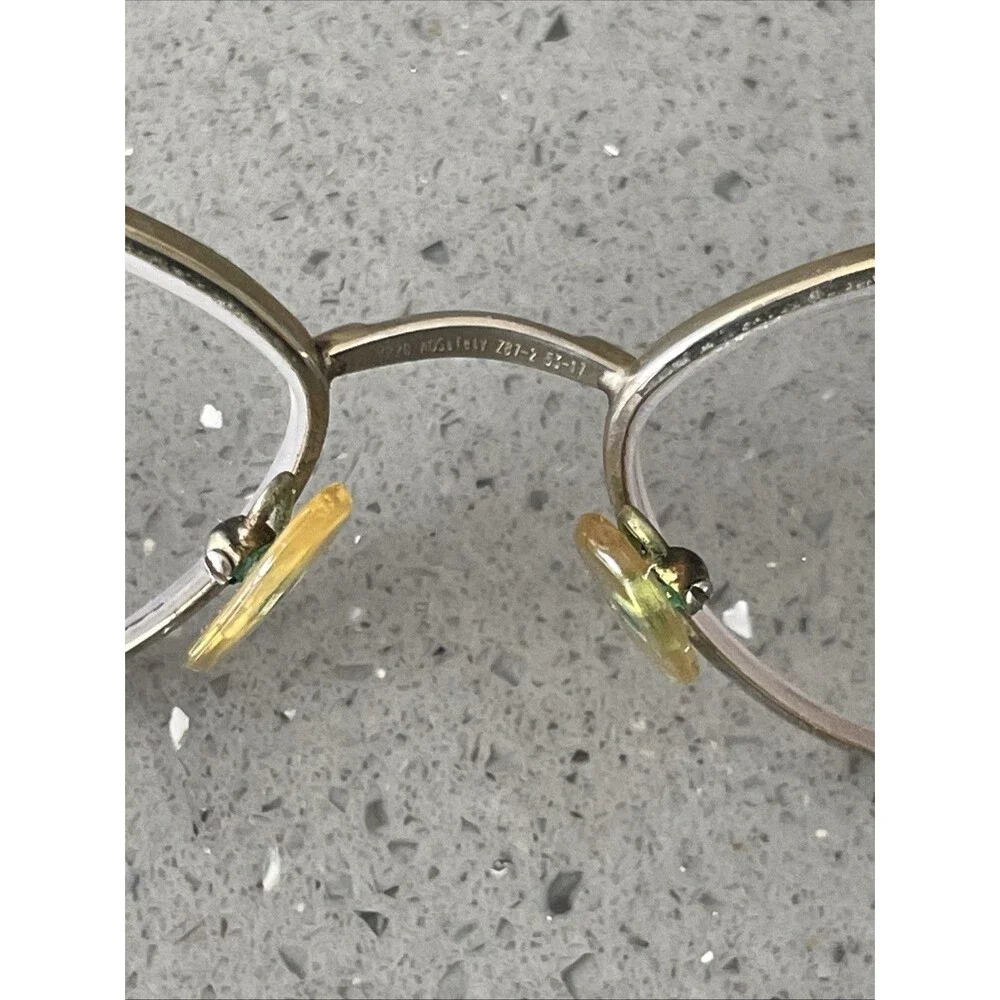 AO Safety YP20 Z87-2 53-17-135 Demi/Gold Full Rim Eyeglasses Frames ONLY Tortois